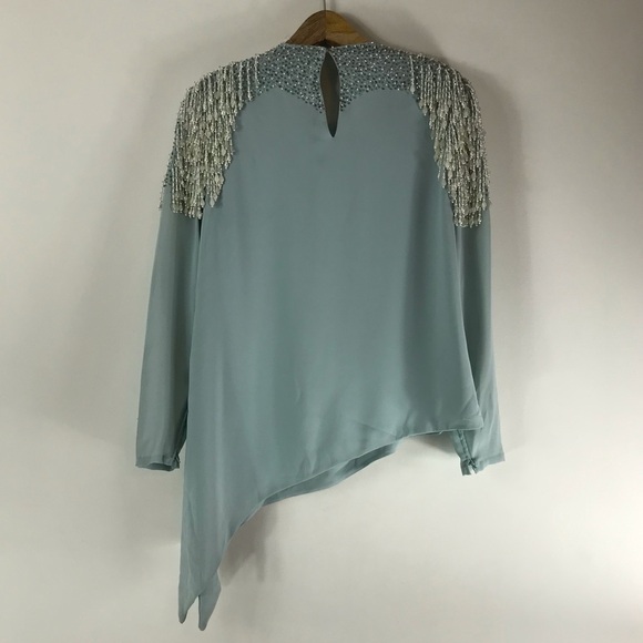 VINTAGE 60’s 70’s Bead Embellished Evening Formal Cocktail Party Top Skirt Set - Picture 14 of 16